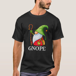 T-shirt Funny GNOPE Nordic Gnome Elfe Scandinave Suédois