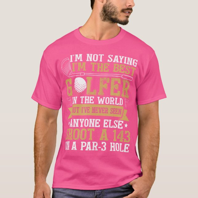 T-shirt Funny Golf (Devant)
