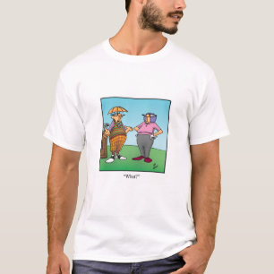 T-shirt Funny Golf Attire Tee - shirt Humour