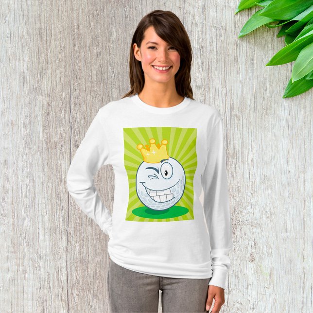 T-shirt Funny Golf Ball King Of Golf (Créateur téléchargé)