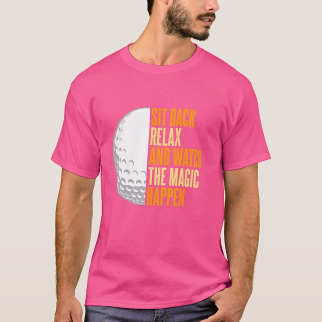 T-shirt Funny Golf Golfer Humour Jouer Golf (Devant)