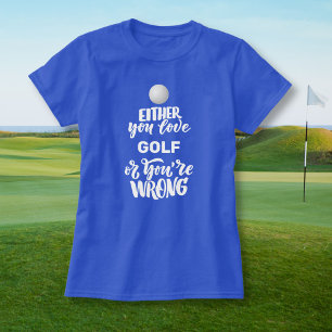 T-shirt Funny Golf Love Golfing, Golfeur