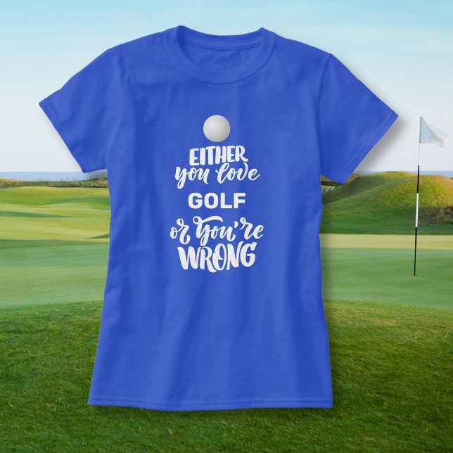T-shirt Funny Golf Love Golfing, Golfeur (Créateur téléchargé)