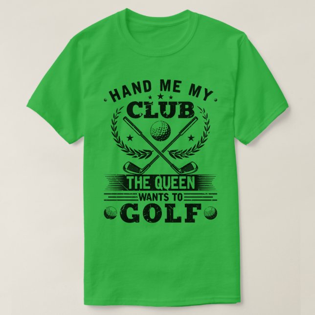 T-shirt Funny Golf Maman (Design devant)