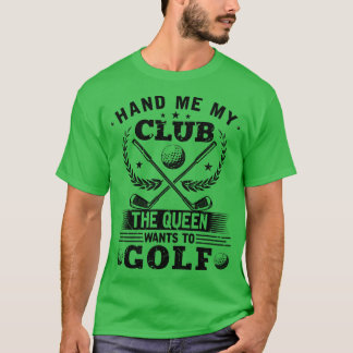 T-shirt Funny Golf Maman