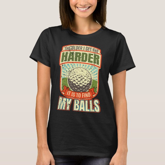 T-shirt Funny Golf Shirts For Men  (Devant)