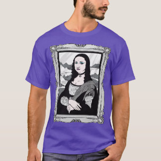 T-shirt Funny Goth Da Vinci Parodie