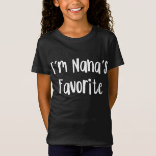 T-Shirt Funny Grandson   I'm Nana's Favorite