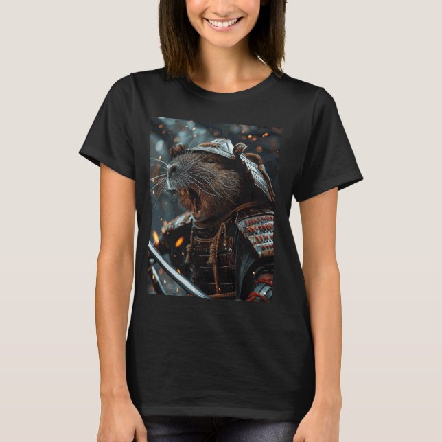 T-shirt Funny Graphic Capybara 1 (Devant)