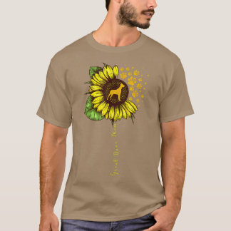 T-shirt Funny Great Dane Mom Sunflower Mothers Day Great D
