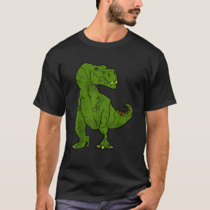 T-shirt Funny Green T Rex Dinosaur Great Dino Amateurs Cad