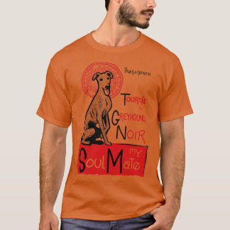 T-shirt Funny Greyhound Propriétaire Cadeau Greyhound Art