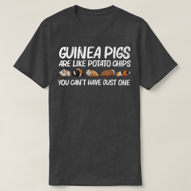 T-shirt Funny Guinea Pig Art For Men Women Rodent Animal G (Design devant)