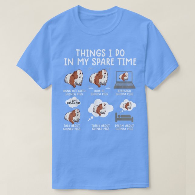 T-shirt Funny Guinea Pig Shirt Srcastic Humor Guinea Pig P (Design devant)