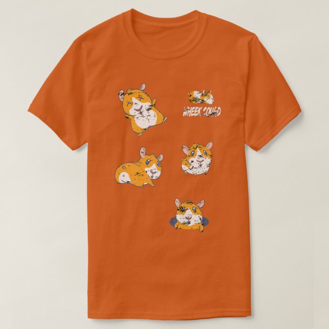 T-shirt Funny Guinea SquadGuinea Pig  (Design devant)
