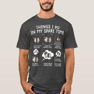 T-shirt Funny Guinée Cochon Chemise Serpent Humour Srcasti