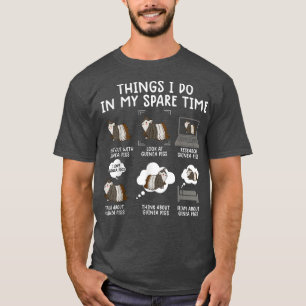 T-shirt Funny Guinée Cochon Chemise Serpent Humour Srcasti
