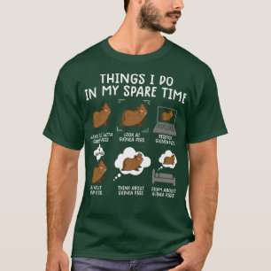 T-shirt Funny Guinée Cochon Chemise Serpent Humour Srcasti