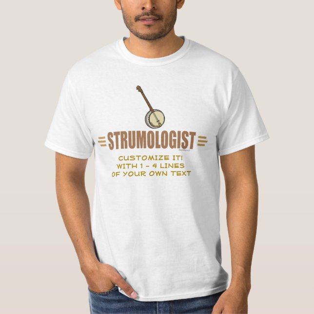 T-shirt Funny Guitariste (Devant)