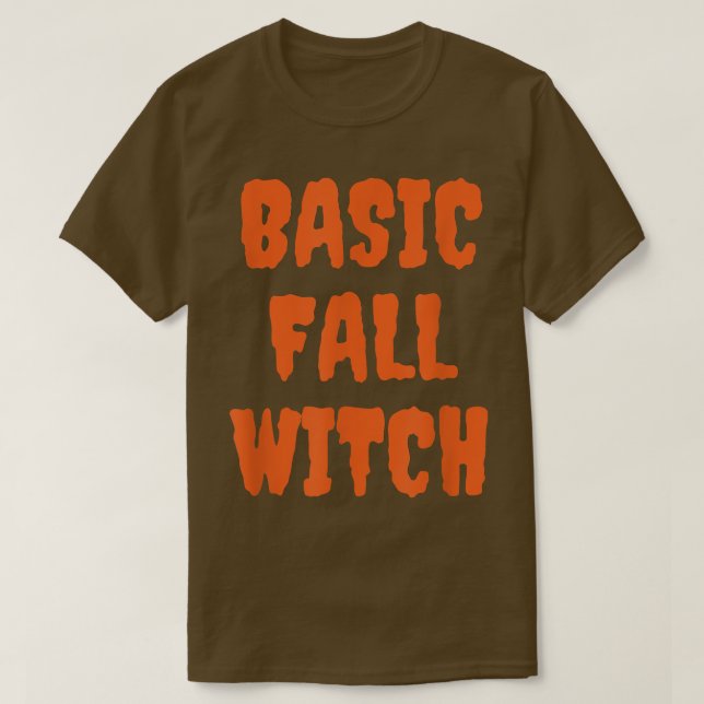T-shirt Funny Halloween Basic Fall Witch Halloween 3960396 (Design devant)