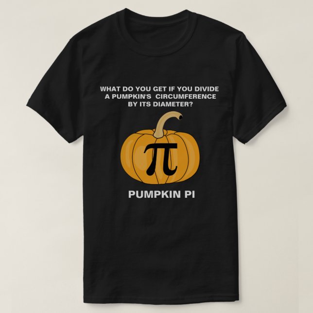 T-shirt Funny Halloween Citrouille Pun (Design devant)