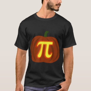 T-shirt Funny Halloween et Thanksgiving Citrouille Pi Math