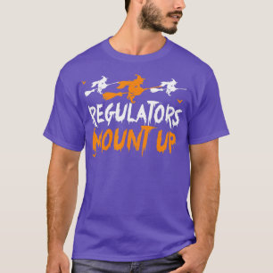 T-shirt Funny Halloween Sorcière régulateur Monter (4)