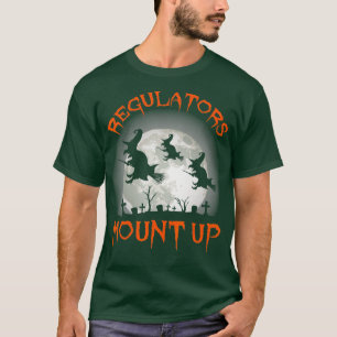 T-shirt Funny Halloween sorcière régulateur Monter (41)