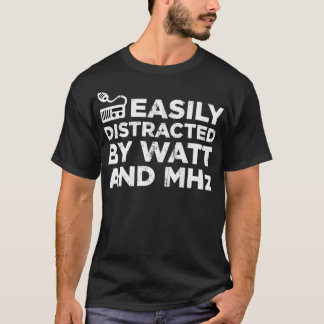 T-shirt Funny Ham Radio Morse Code CB Radio Nerdy Geek CW