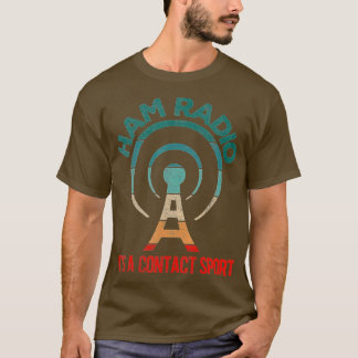 T-shirt Funny Ham Radio Opérateur Grand-père Papa Amateur 