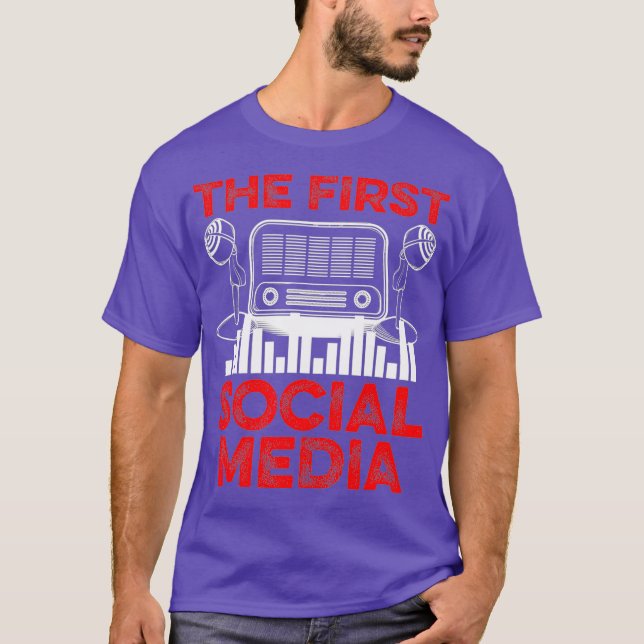 T-shirt Funny Ham Radio Operator (Devant)