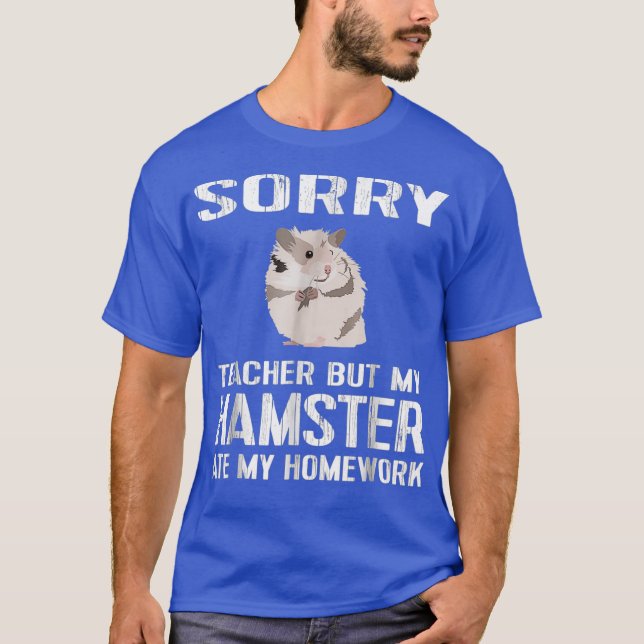 T-shirt Funny Hamster Shirt (Devant)