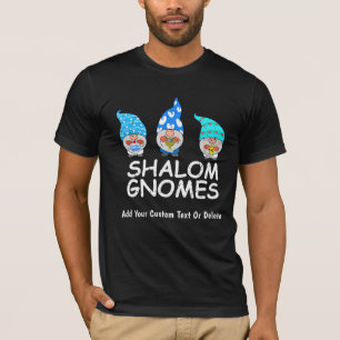 T-shirt Funny Hanoukka Festival Shalom Gnomes Hanukah