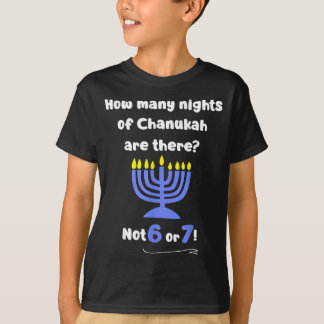 T-shirt Funny Hanukkah 67 Meme Teacher How Many Nights Of