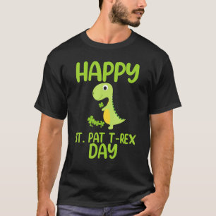 T-shirt Funny Happy St Pat Trex Day St Patrick's Day Boys