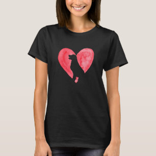 T-shirt Funny Heart Retriever Animaux Amoureux de les chie