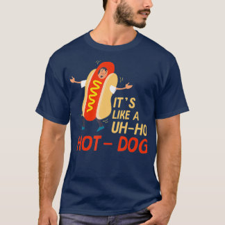 T-shirt Funny Heu Oh Hot Chien Costume Hotdogolists cadeau
