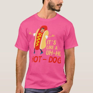 T-shirt Funny Heu Oh Hot Chien Costume Hotdogolists cadeau