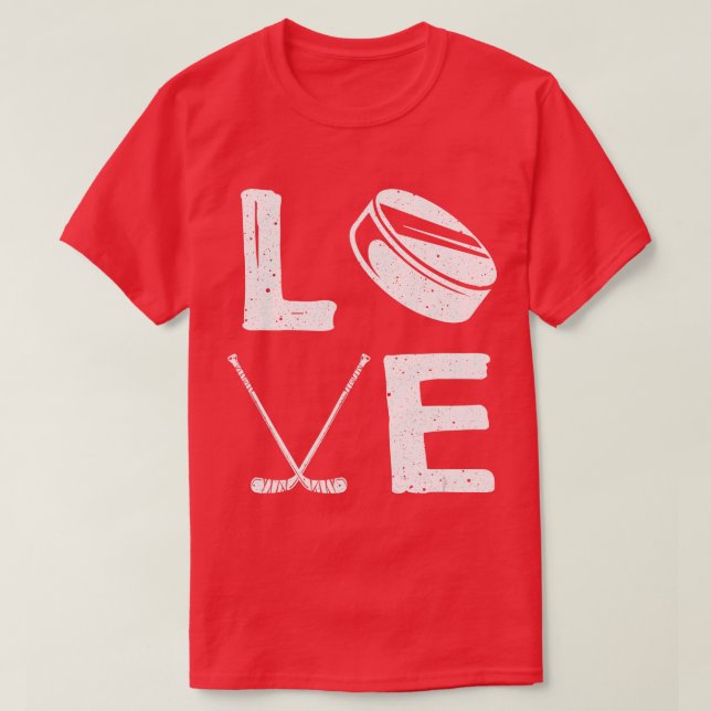 T-shirt Funny Hockey Design For Kids Men Women Ice Hockey  (Design devant)