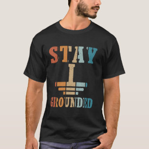 T-shirt Funny Hommes Electricien Ingénieur Électrique Rest
