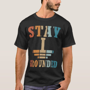 T-shirt Funny Hommes Electricien Ingénieur Électrique Rest