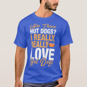 T-shirt Funny Hot Amoureux des chiens J'Aime Vraiment Hot