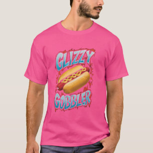 T-shirt Funny Hotdog Lover Glizzy Gobbler Gladiator Numéro