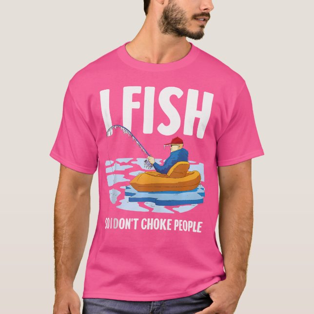 T-shirt Funny I Fish (Devant)