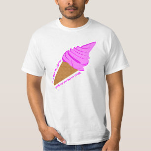 T-shirt Funny Ice Cream Tee - shirt pour hommes