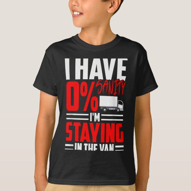 T-shirt Funny I'm Staying In Tha Van Phasmophobia Gamer Wo (Devant)