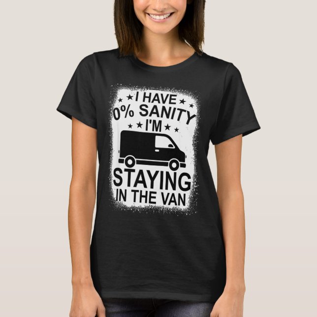 T-shirt Funny I'm Staying In Tha Van Phasmophobia Women Ma (Devant)