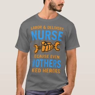 T-shirt FUNNY Infirmière de travail et d'accouchement infi
