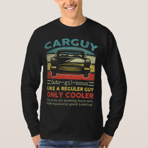 T-shirt Funny Ingénieur Mécanique Voiture Guy Définition C