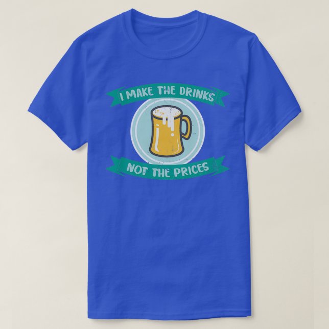 T-shirt Funny Innkeeper Bartender Bartender Cadeau (Design devant)